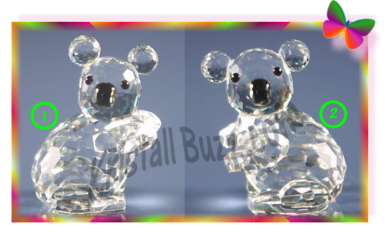 Swarovski Koala Bear Crystal Figurines