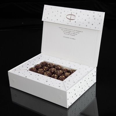 Swarovski Crystal Embellished Chocolate Truffles Box