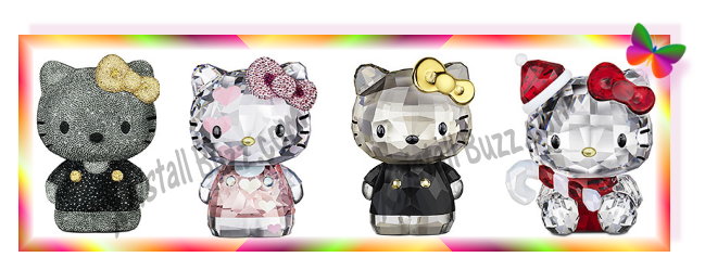 Swarovski Hello Kitty 2012 Figurines: Limited Editions and Crystal Figurines