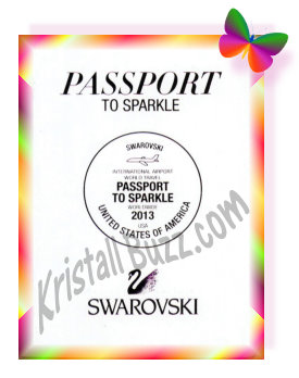 Swarovski Passport to Sparkle for Crystal Fanatics!