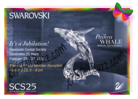 Swarovski Paikea Whale offered at Jubilation