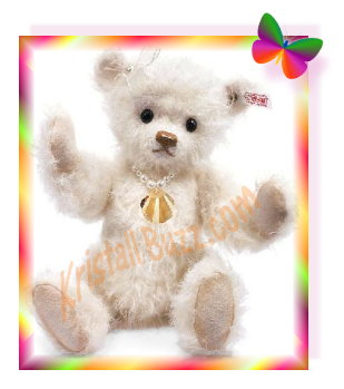 Steiff Bear Shelly with a Swarovski Scallop Pendant, Limited Edition in 2012