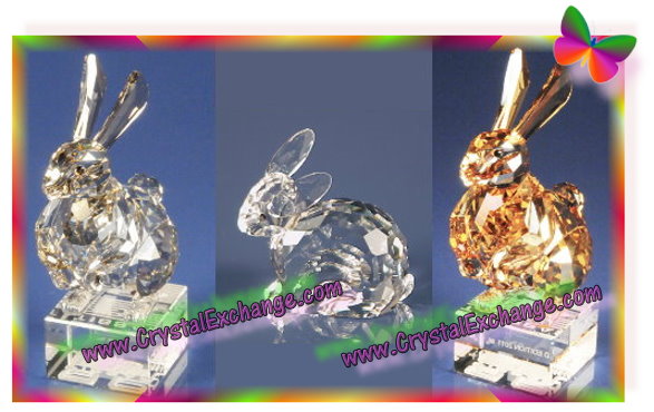 Swarovski Zodiac Rabbit Figurines